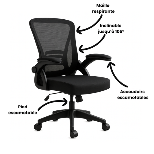 Chaise de bureau ergonomique