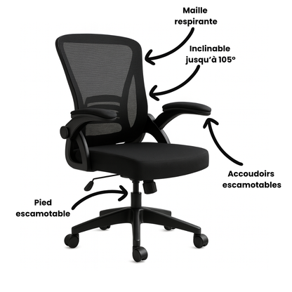 Chaise de bureau ergonomique